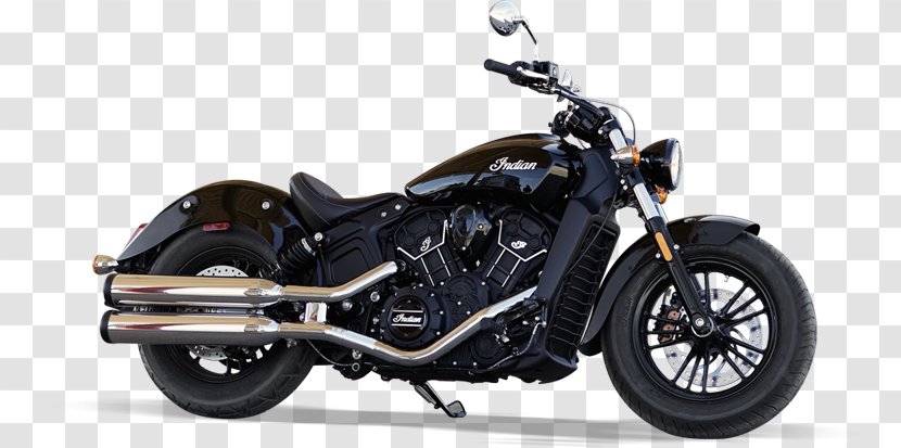 Motorcycle Indian Scout Harley-Davidson Street - Chopper Transparent PNG