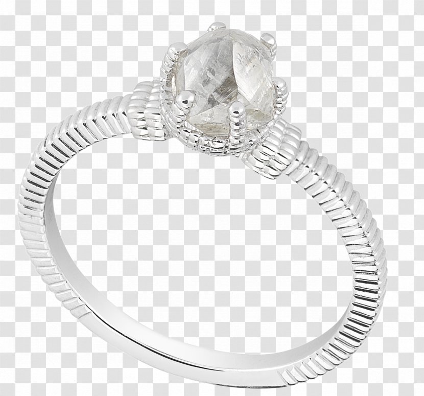 Engagement Ring Wedding Dress Princess Cut - Diamond Rough Transparent PNG
