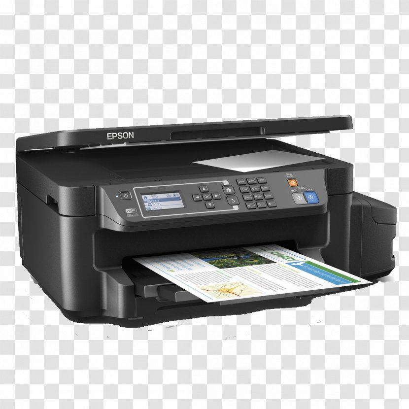 Multi-function Printer Printing Epson Image Scanner - Technology Transparent PNG