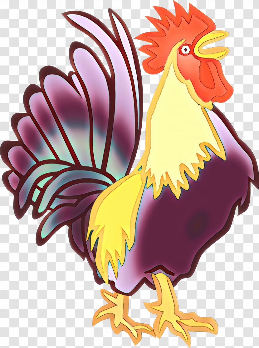 Rooster Chicken Drawing Ceramic Animation - Decorative Arts Transparent PNG