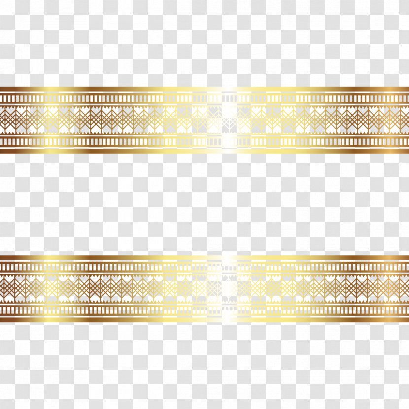 Yellow Angle Pattern - Rectangle - Vector Hollow Edge Transparent PNG