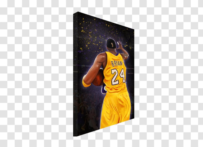 Los Angeles Lakers Painting Canvas Poster Art - Printing - Kobe Bryant Transparent PNG
