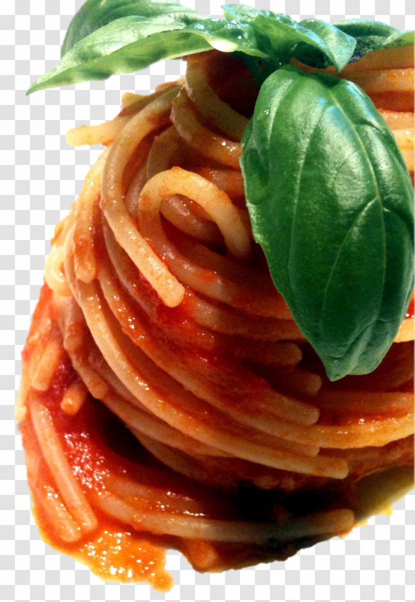 Pasta Al Pomodoro Neapolitan Cuisine Spaghetti Di Gragnano - Avocado Transparent PNG