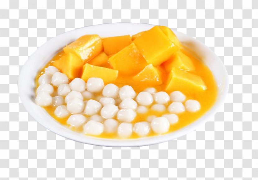 Dish Mango - White Dumplings Dessert Transparent PNG