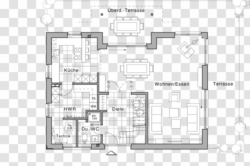 Floor Plan Design House Window - Land Lot - Accessoire Infographic Transparent PNG