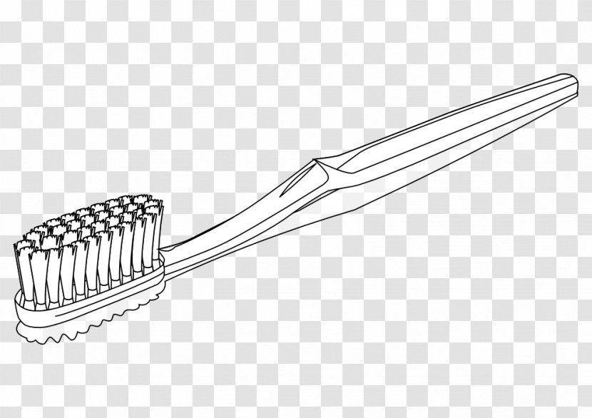 Toothbrush Coloring Book Clip Art Dentistry Image - Kitchen Utensil Transparent PNG