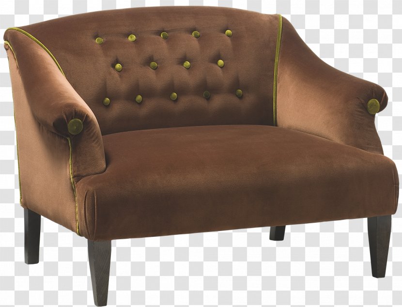 Loveseat Club Chair - Design Transparent PNG