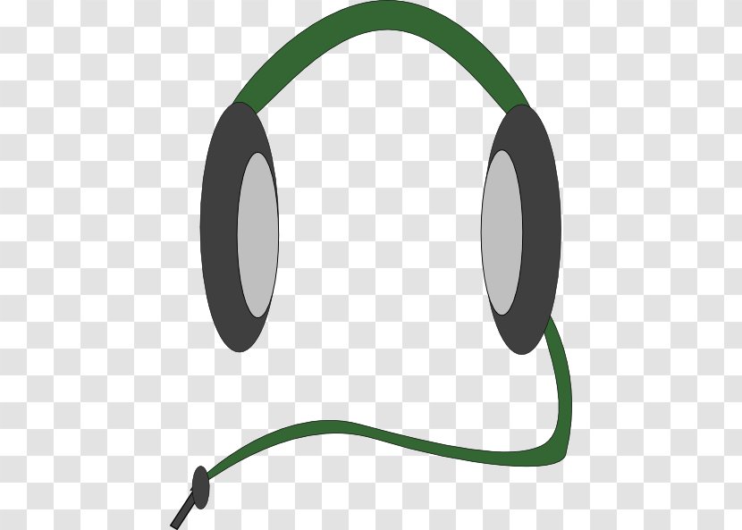 Headphones Cartoon Microphone Clip Art - Technology Transparent PNG