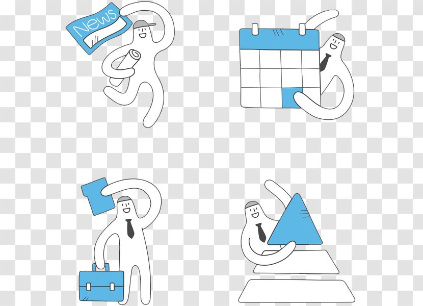 Clip Art - Material - Four Ppt Icon Transparent PNG