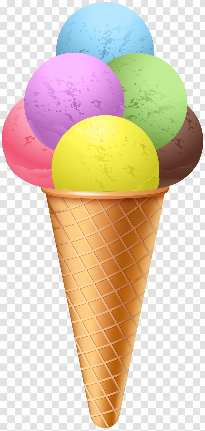 Ice Cream Cones Chocolate Sundae - Dessert Transparent PNG