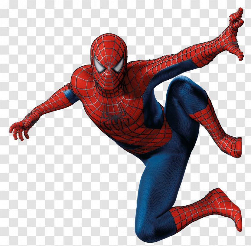 Spider Man Hanging - Marvel Cinematic Universe - Suit Transparent PNG