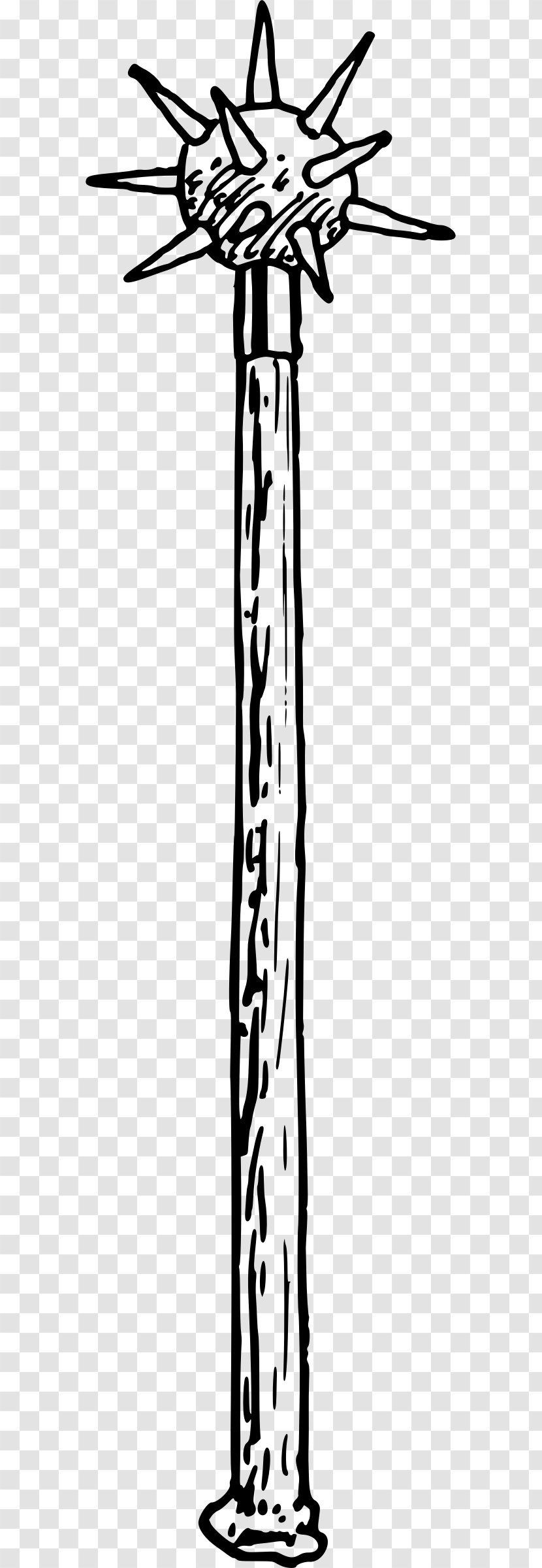 Mace Sceptre Weapon Clip Art - King Transparent PNG