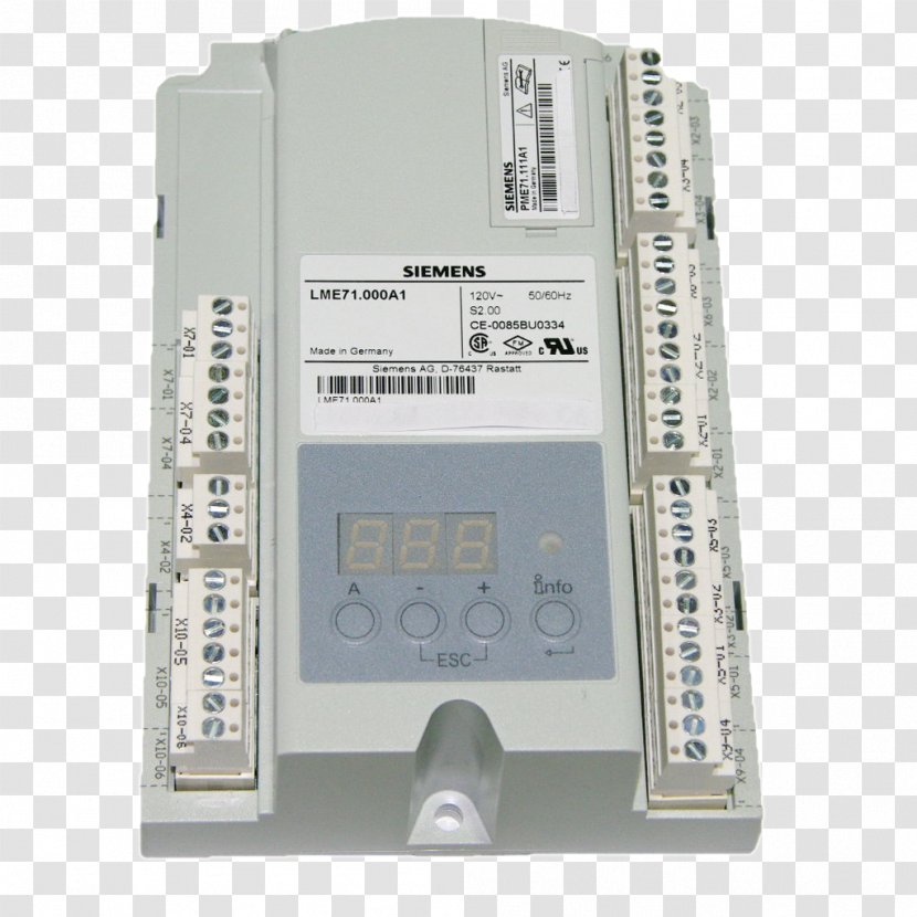 Siemens Gas Burner Control System Electronics Brenner - Actuator - Limited Transparent PNG