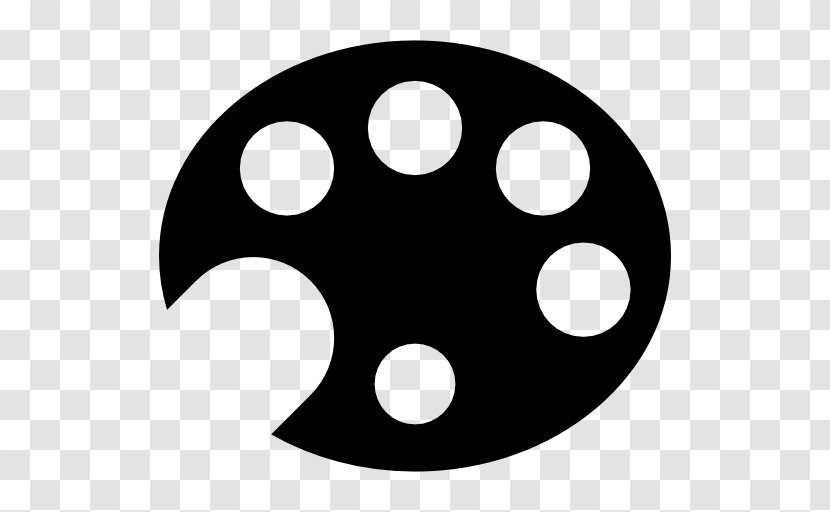 Circle Point White Black M Clip Art - Symbol Transparent PNG