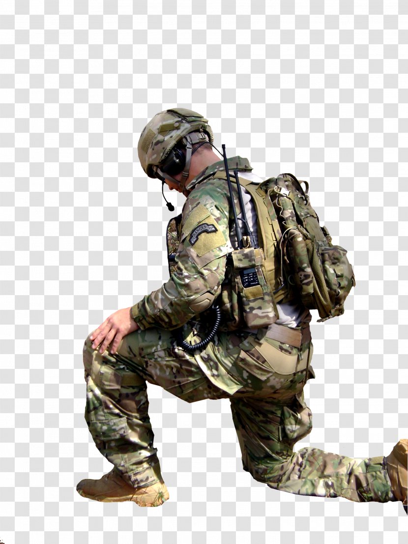 Soldier Military Camouflage Army Uniform - Soldiers Transparent PNG