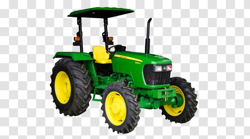 John Deere Tractor Agricultural Machinery Agriculture Engine - Field Transparent PNG