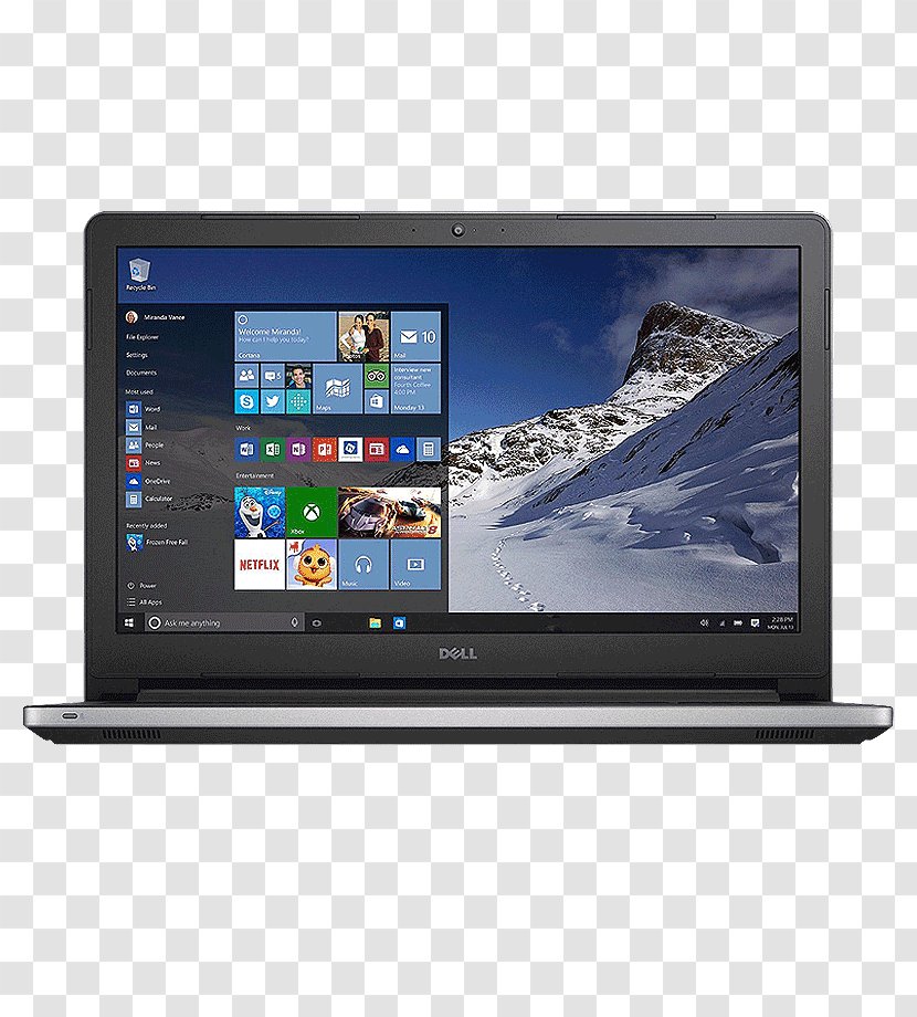 Laptop Dell Inspiron 15 5000 Series Intel Touchscreen - Gadget Transparent PNG