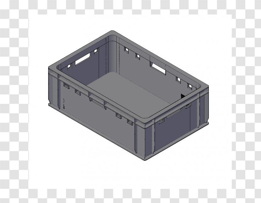 Plastic Computer-aided Design .dwg Crate Box - Threedimensional Space - 3d Model Home Transparent PNG