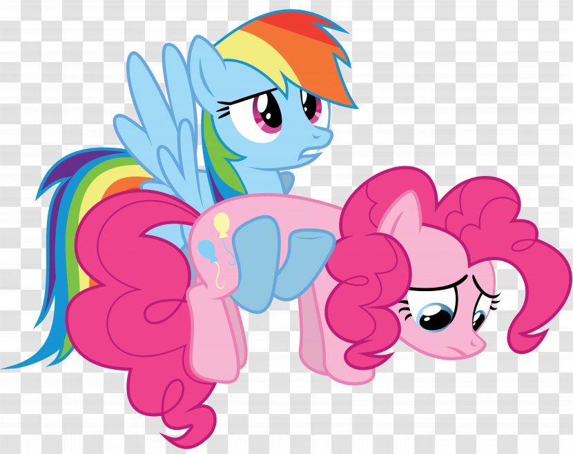 Pinkie Pie Rainbow Dash Twilight Sparkle Rarity YouTube - Heart - Youtube Transparent PNG