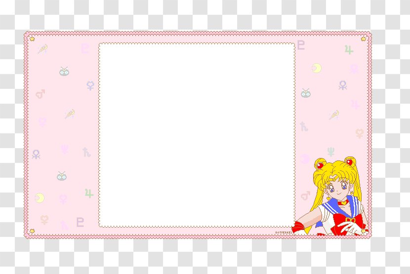 Paper Picture Frames Character Line Pattern - Yellow Transparent PNG