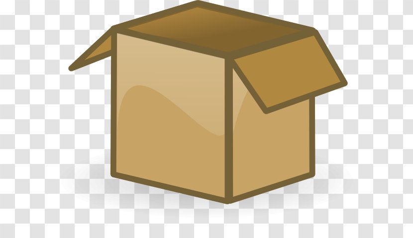 Paper Cardboard Box Clip Art - Decorative - Open-Box Cliparts Transparent PNG