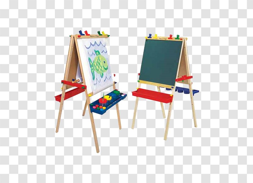 Easel Melissa & Doug Art Painting Dry-Erase Boards - Work Of Transparent PNG