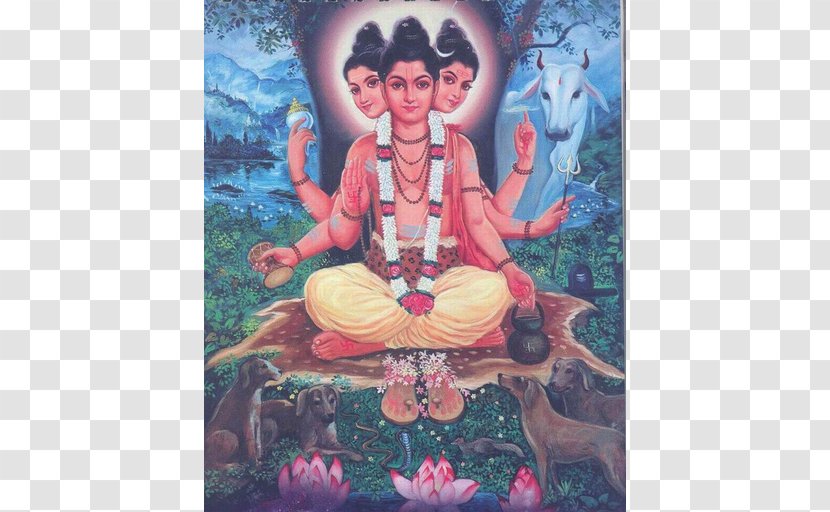 Shiva Dattatreya Girnar Krishna Sri - Mythical Creature Transparent PNG