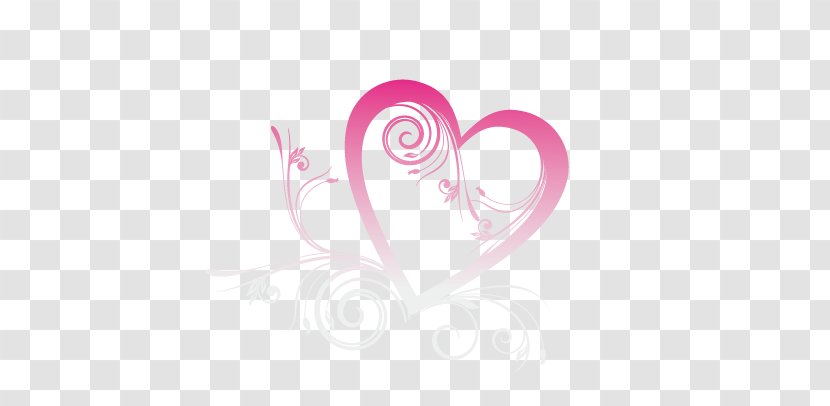 Logo Brand Pattern - Pink - Heart Transparent PNG