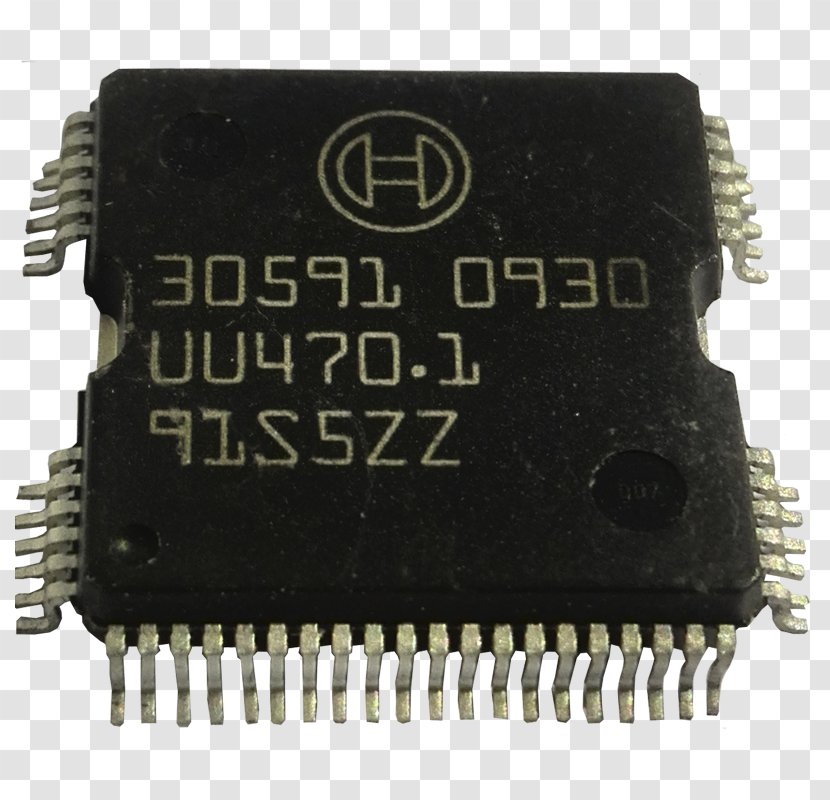 Microcontroller Electronics Integrated Circuits & Chips Transistor H Bridge - Electronic Component - Microchip Transparent PNG