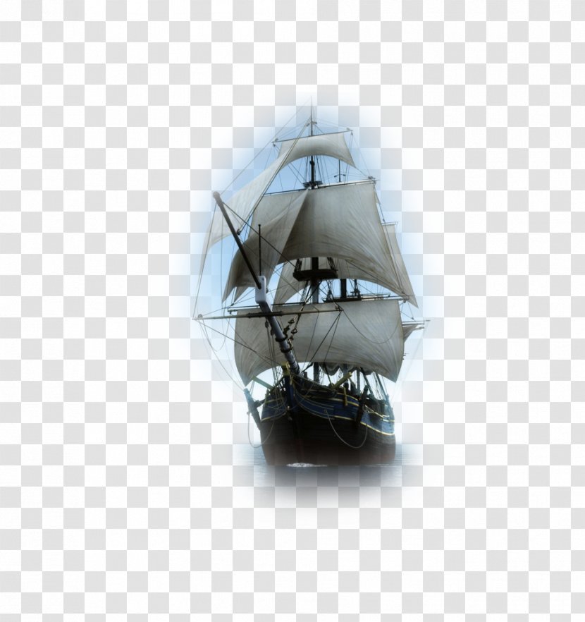 Pirate Sailing Ship Boat - Harbor Transparent PNG
