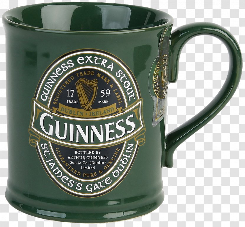 Coffee Cup Guinness Brewery St. James's Gate Glass - Drinkware Transparent PNG
