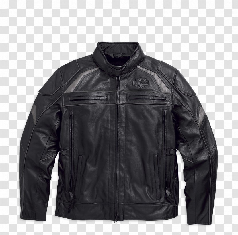 Leather Jacket Denim Flight Lining Transparent PNG