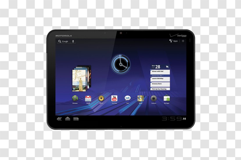 Motorola Xoom Xyboard Nexus S Android - Hardware Transparent PNG