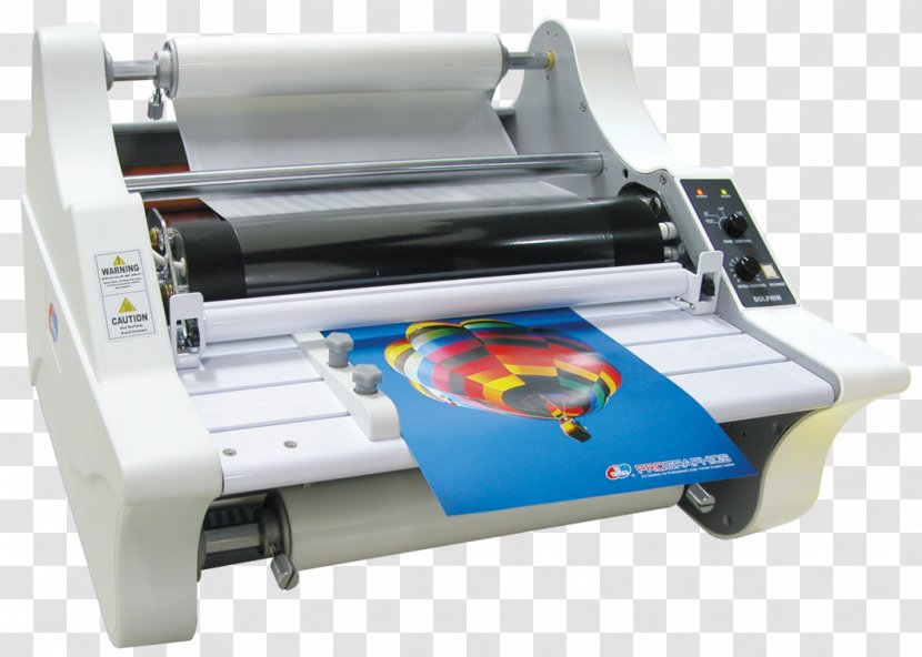Lamination Pouch Laminator Cold Roll Heated Printing - Banner Machine Transparent PNG