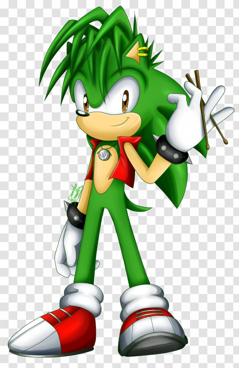 Manic The Hedgehog Sonic Dash Ariciul Espio Chameleon - Christmas Ornament Transparent PNG