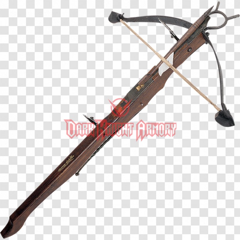 Middle Ages Crossbow Weapon Medieval Warfare Firearm - Cold Transparent PNG