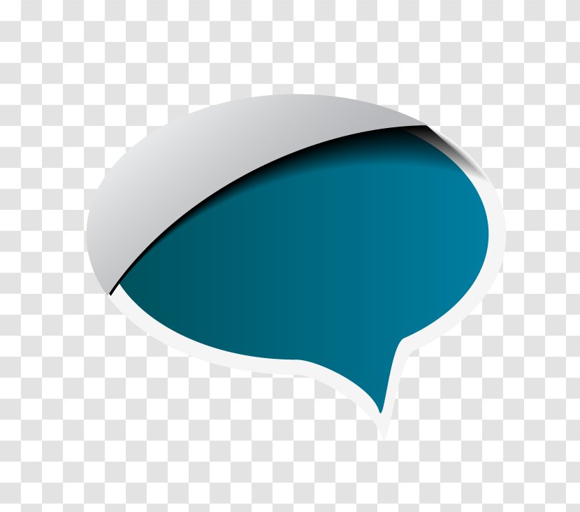 Button Dialog Box Arrow - Turquoise Transparent PNG