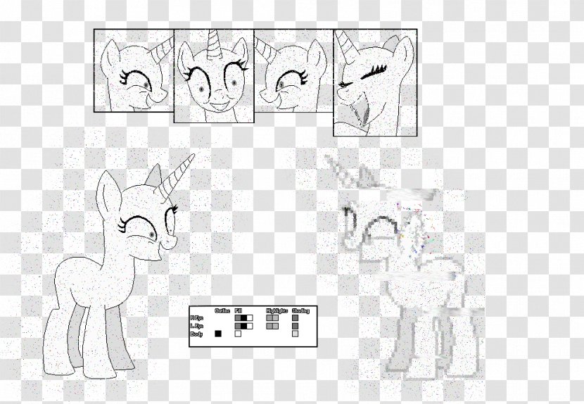 Pony Horse Pack Animal Dog Sketch - Cartoon Transparent PNG