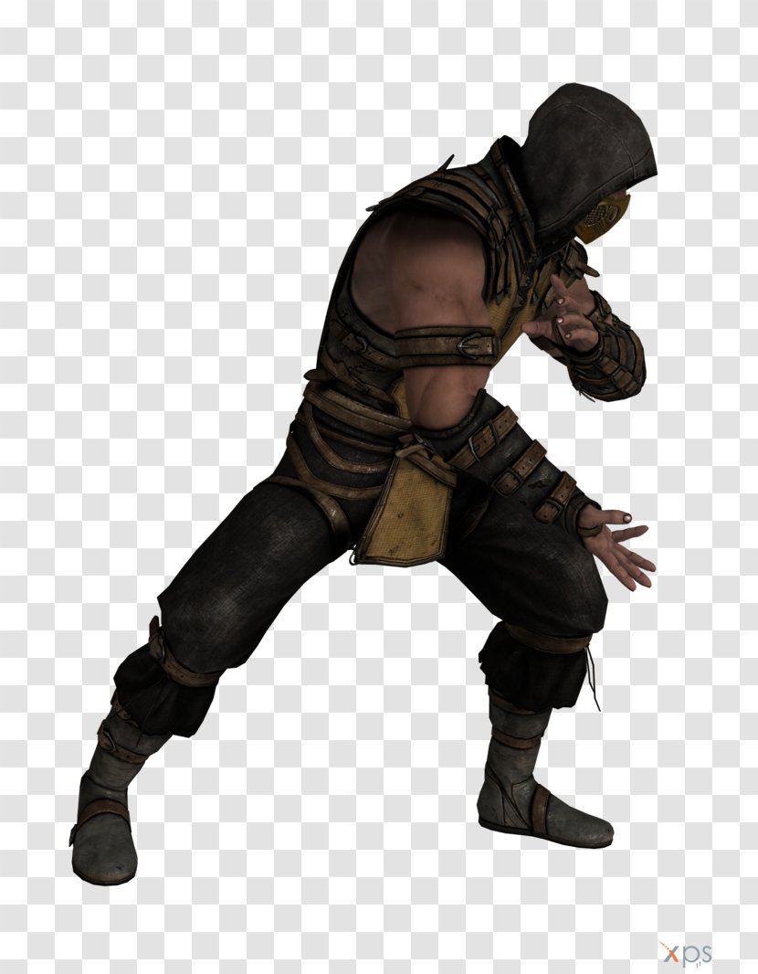 Scorpion Mortal Kombat X Video Game Art Character Transparent PNG