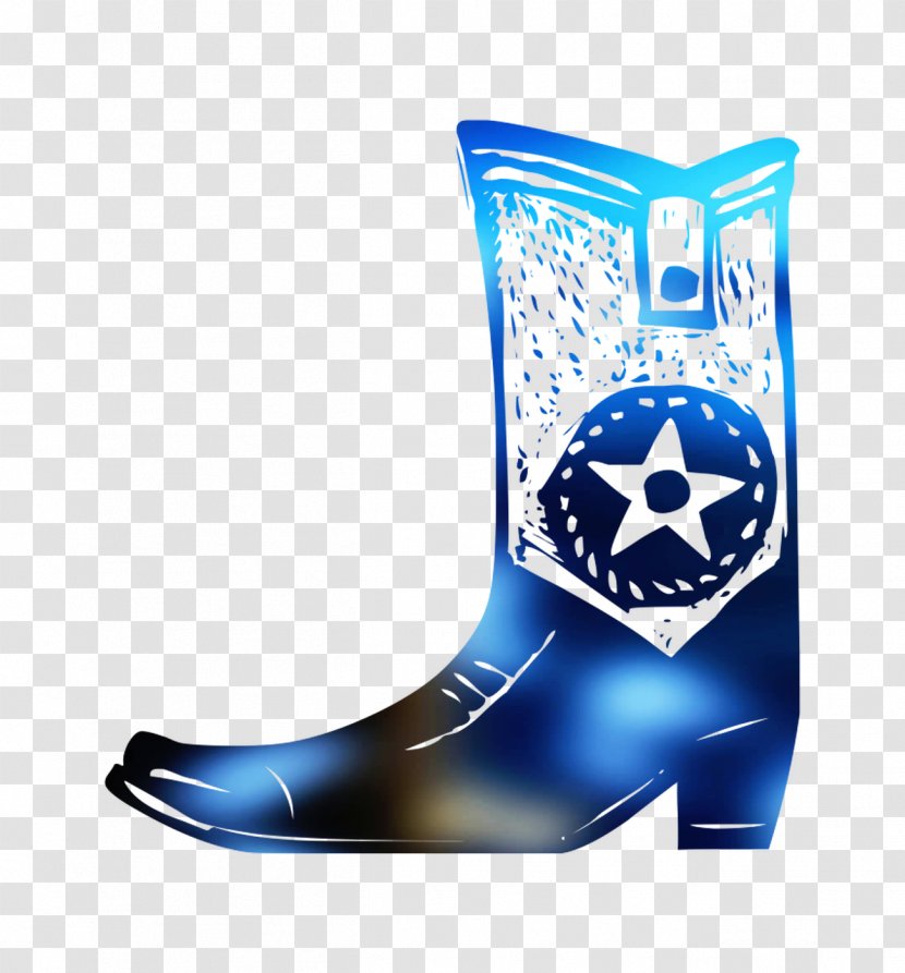 Shoe Product Design Cobalt Blue Boot - Footwear Transparent PNG