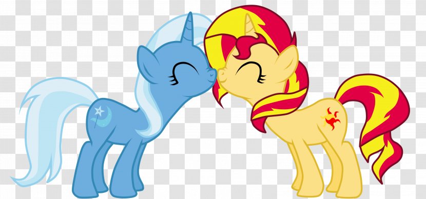 Pony Sunset Shimmer Twilight Sparkle Trixie Rarity - Cartoon - My Little Transparent PNG