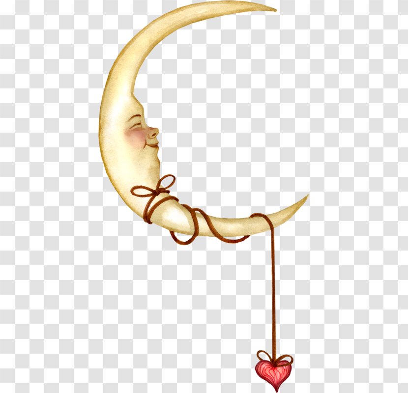 Crescent Moon Drawing - Cartoon - Ear Fasting In Islam Transparent PNG