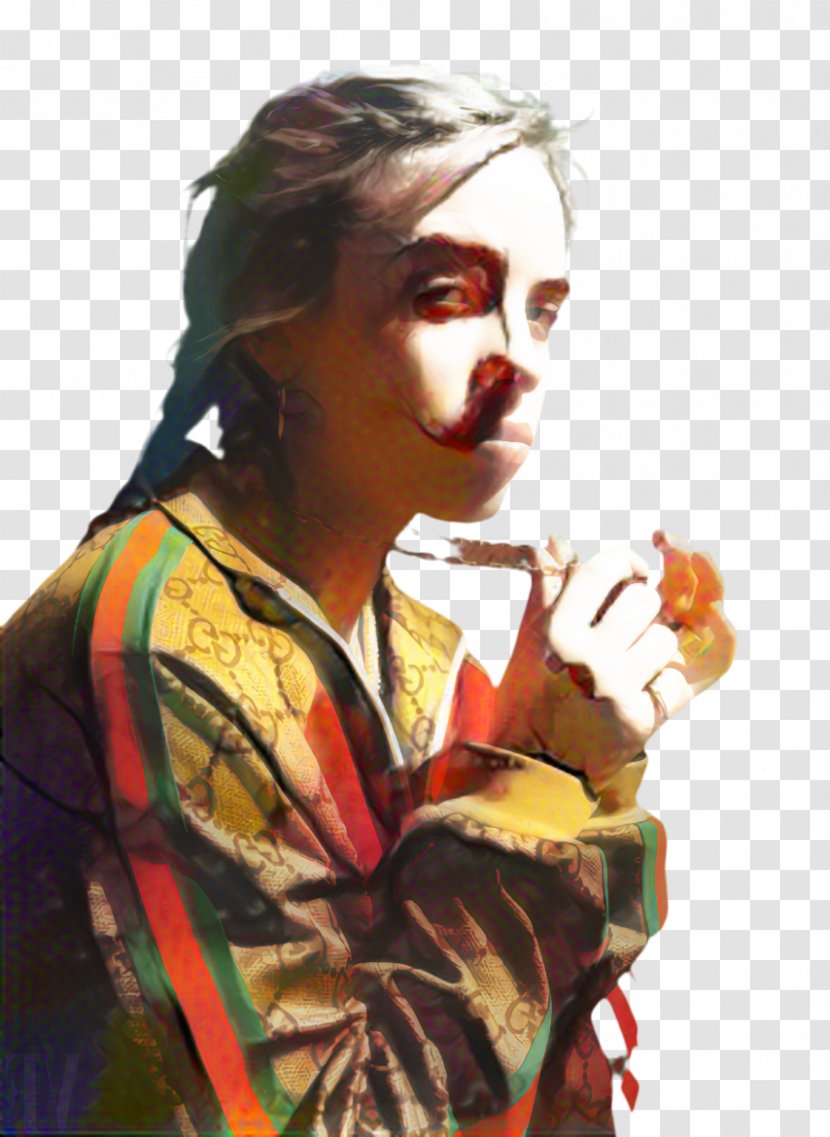 Billie Eilish Background - Portrait - Geisha Transparent PNG