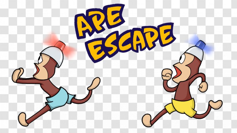 Ape Escape 3 Clip Art PlayStation 2 Game Illustration - Playstation Transparent PNG