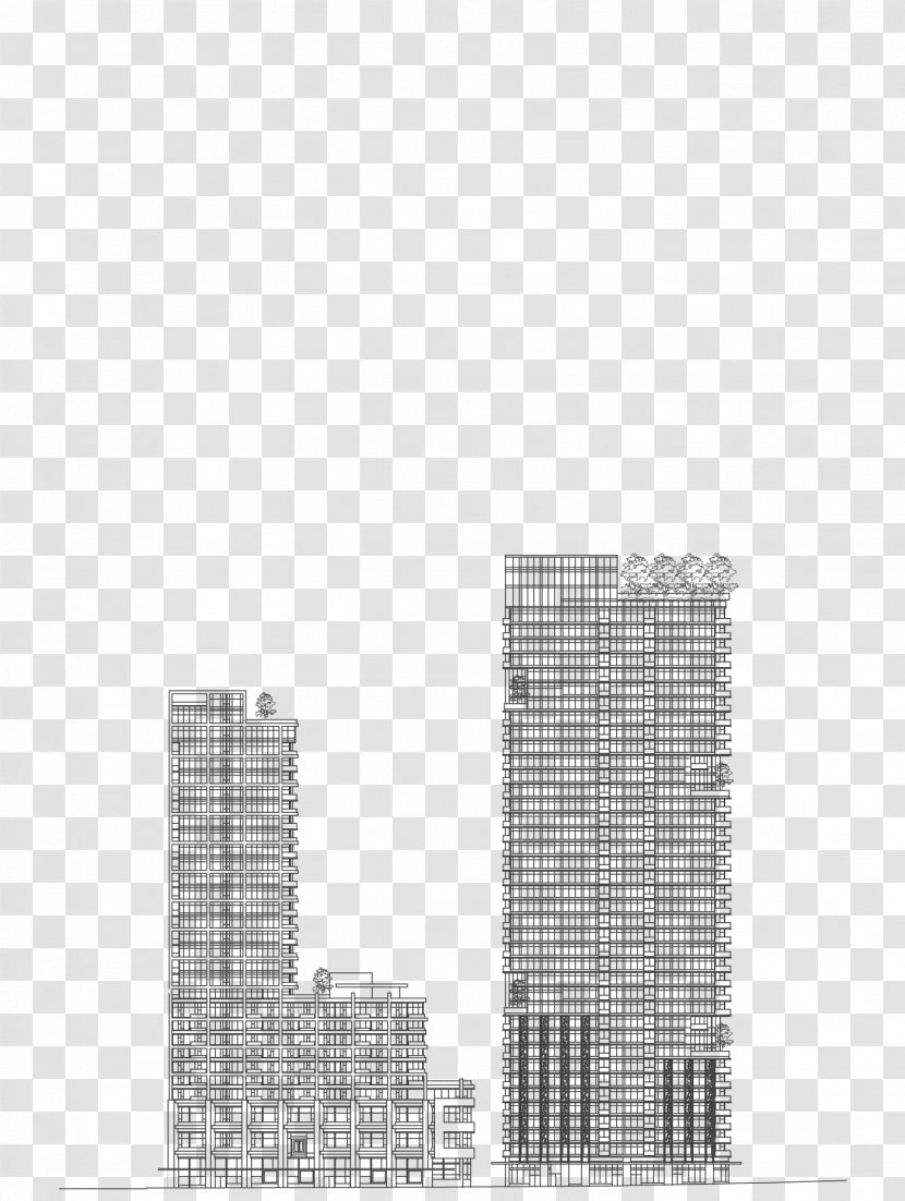 Architecture Skyscraper Facade High-rise Building - Structure Transparent PNG