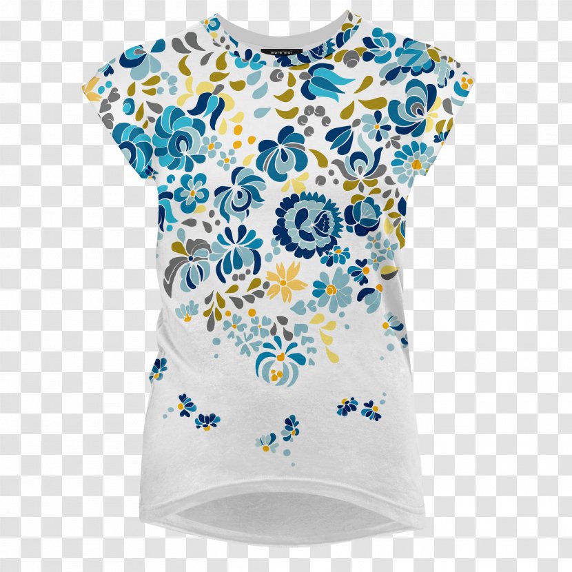 T-shirt Clothing Sleeve Fashion - T Shirt - Blossom Flower Transparent PNG