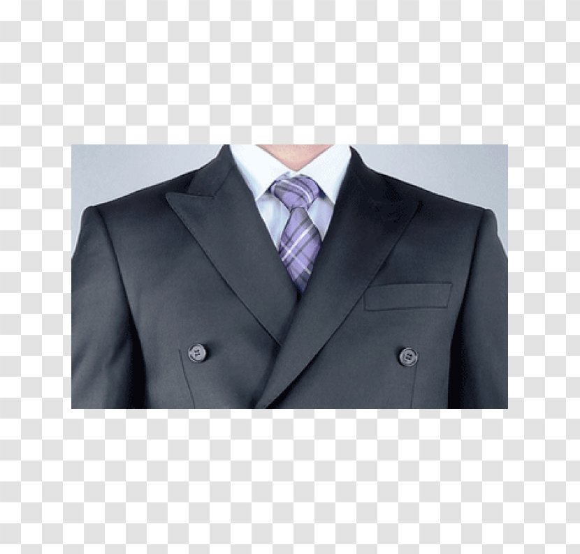 Tuxedo Double-breasted Blazer Suit Button - Purple Transparent PNG