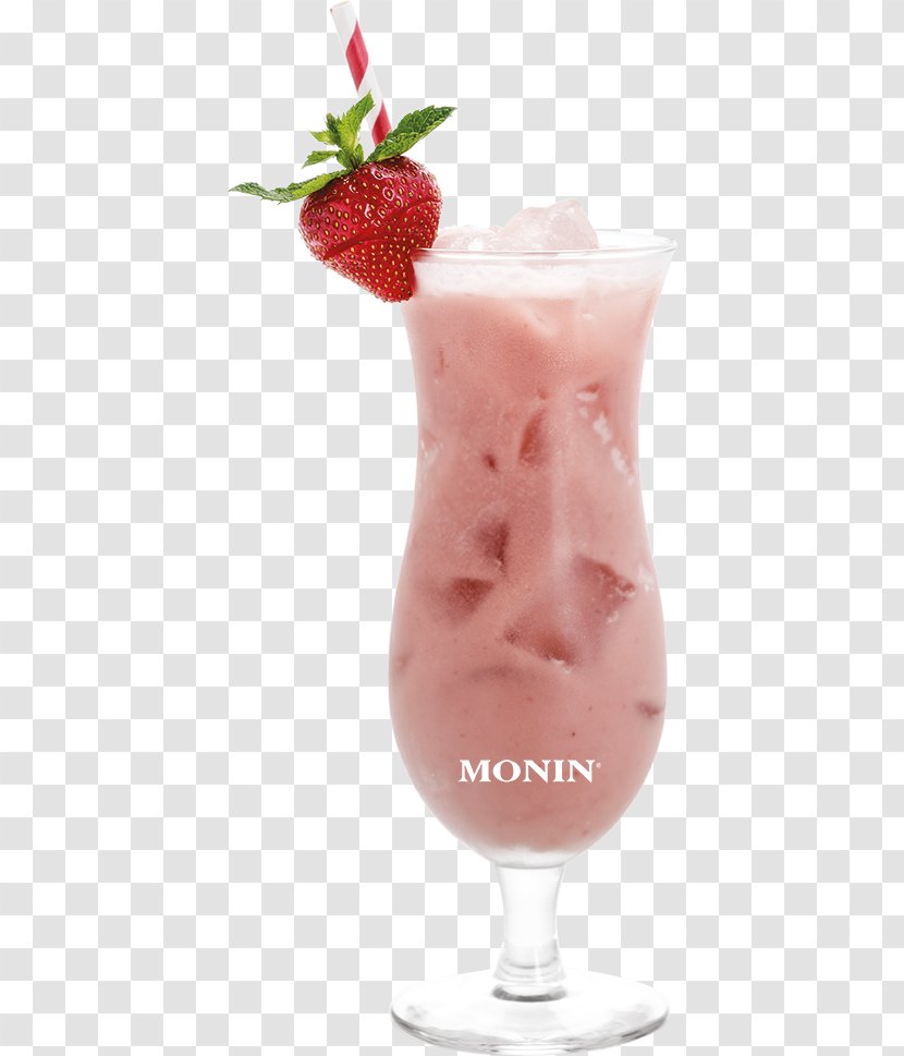 Cocktail Garnish Piña Colada Milkshake Juice - Drink - White Strawberry Transparent PNG