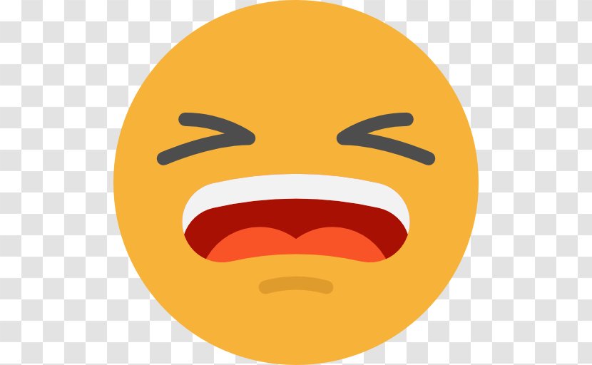 Emoji Anger Emoticon Smiley - Face - Cry Transparent PNG