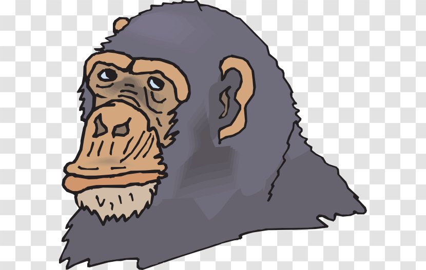 Dog Common Chimpanzee Clip Art Ape Gorilla Transparent PNG